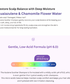 Dr. Sante Azulene Soother Shampoo (500ml) / Dr. Sante Azulene Soother Treatment (500ml) Option 1. Dr. Sante Azulene Soother Shampoo (500ml) Option 2. Dr. Sante Azulene Soother Treatment (500ml) Option 3. Dr. Sante Azulene Soother Shampoo (500ml) + Dr. Sante Azulene Soother Treatment (500ml) Soothe the scalp from within and strengthen hair from root to tip! 1.Scalp & Hair Care in One Helps relieve hair loss symptoms while repairing damaged hair. 2. Tangle-Free Softness Leaves hair silky smooth — even when used without conditioner. 3. Perfume-Like Fragrance A long-lasting scent that stays with you all day. 4. Low Irritation Formula Dermatologically tested and gentle enough for daily use.