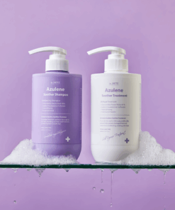 Dr. Sante Azulene Soother Shampoo (500ml) / Dr. Sante Azulene Soother Treatment (500ml) Option 1. Dr. Sante Azulene Soother Shampoo (500ml) Option 2. Dr. Sante Azulene Soother Treatment (500ml) Option 3. Dr. Sante Azulene Soother Shampoo (500ml) + Dr. Sante Azulene Soother Treatment (500ml) Soothe the scalp from within and strengthen hair from root to tip! 1.Scalp & Hair Care in One Helps relieve hair loss symptoms while repairing damaged hair. 2. Tangle-Free Softness Leaves hair silky smooth — even when used without conditioner. 3. Perfume-Like Fragrance A long-lasting scent that stays with you all day. 4. Low Irritation Formula Dermatologically tested and gentle enough for daily use.
