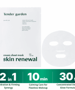 Tender garden Skin Renewal Cream Sheet Mask (30g)
