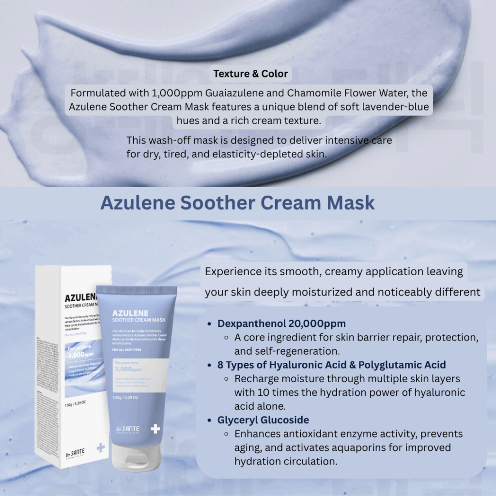 Dr. Sante Azulene Soother Cream Mask (50g)