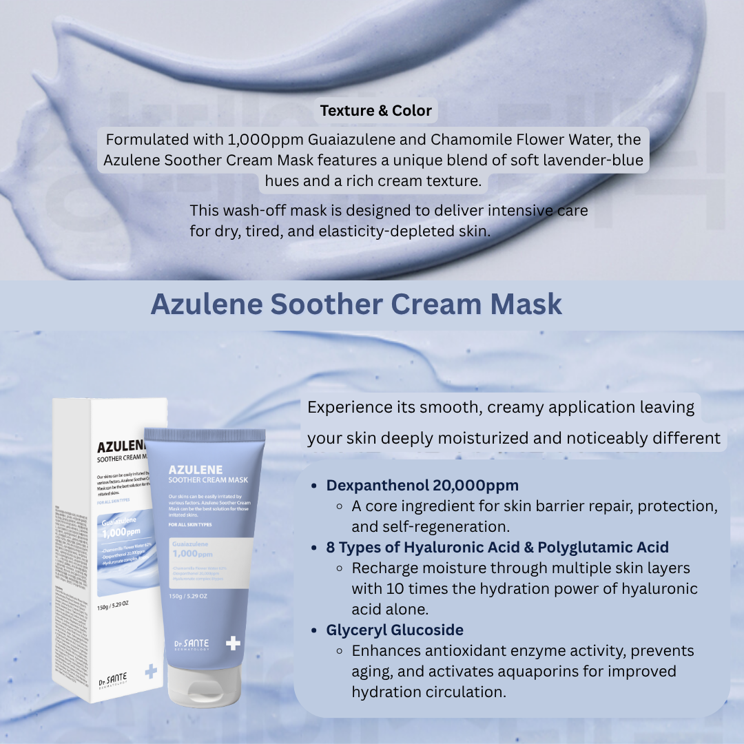 Dr. Sante Azulene Soother Cream Mask (50g)