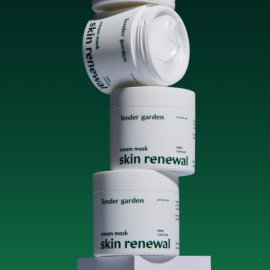 Tender garden Skin Renewal Cream Mask (100ml / 6ml)