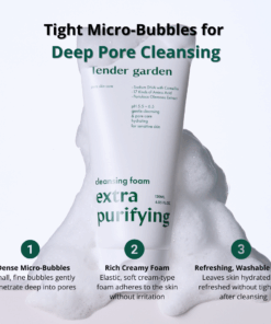 Tender garden Extra Purifying Cleansing Foam (120ml)