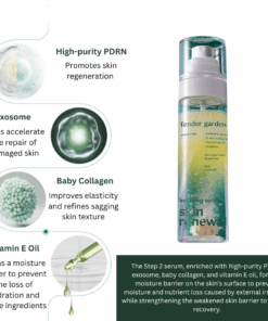 Tender garden Skin Renewal Dual Boosting Set (90ml) + Essence Tablet (1g)