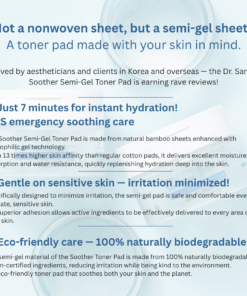 Dr.SANTE Soother Semi-Gel Toner Pad (1box*80Pads)