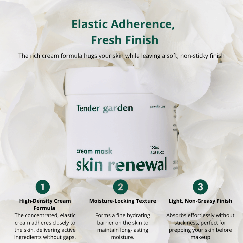Tender garden Skin Renewal Cream Mask (100ml / 6ml)