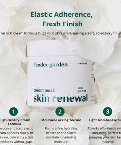 Tender garden Skin Renewal Cream Mask (100ml / 6ml)