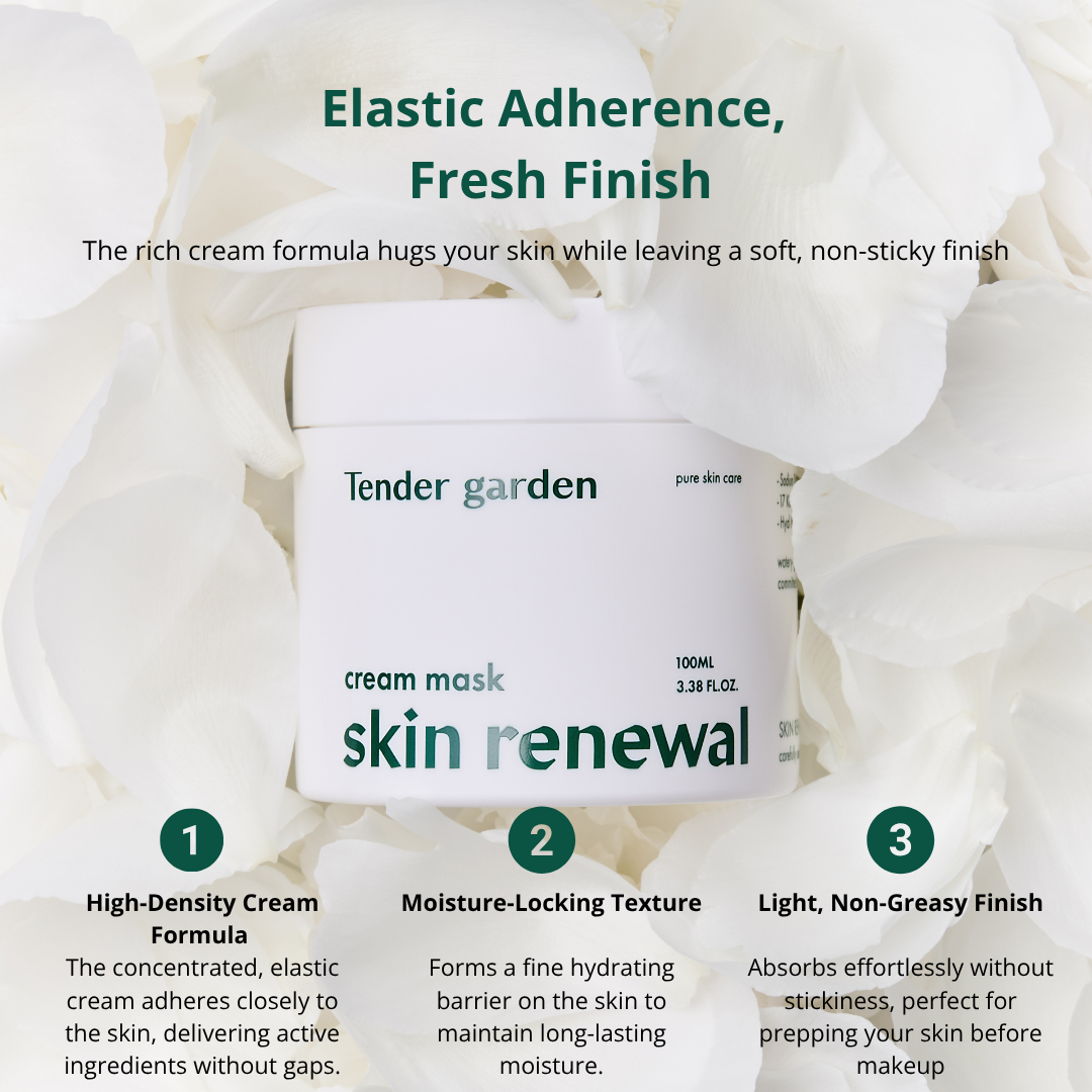 Tender garden Skin Renewal Cream Mask (100ml / 6ml)