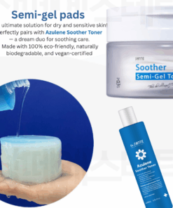 Dr.SANTE Soother Semi-Gel Toner Pad (1box*80Pads) + Dr. Sante Soother Toner (200ml)