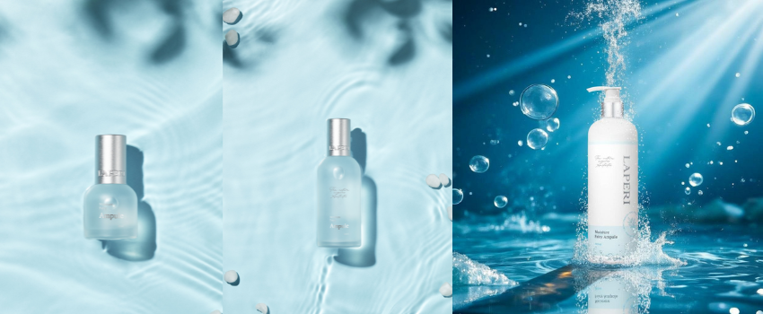 Korean aesthetic skincare, Laperi Fairy moisture ampoule for glow hydrating. K-beauty , Korean skincare, Korean professional beauty