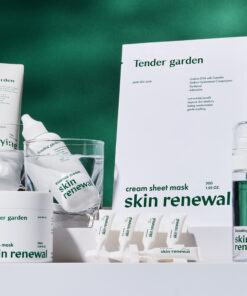 Tender Garden PDRN, Exosome Gift Set (5 items)_Black Friday Sale NEXT-GEN APPLYING “Hydro-Glow Tox” PHYTO PDRN SKIN THEARAPY LINE, The Beginning of True Korean skincare Hydro Glow-tox Care. Transparently Radiant Pure Glow Skin What is included? Tender garden Skin Renewal Dual Boosting Set (90ml) + Essence Tablet (1g) The concentration and stability of Juve*’s active ingredients — once impossible to preserve in diluted liquid form — are now fully retained in an effervescent solid formula for 100% preservation. Tender garden Skin Renewal Pure Serum (1.5ml*5ea) PDRN Hydro-Glow Tox 99.9% Concentrated Transparently Radiant Pure Glow Skin Tender garden Skin Renewal Cream Mask (100ml) Hydra glow water tox wash off mask, sleeping pack, skin renewal cream mask Tender garden Skin Renewal Cream Sheet Mask (30g) – 1sheet Hydro plumping cream sheet mask, soothing, moisturizing, firming facial sheet mask Tender garden Skin Renewal Essence Cream (80ml) Clearly Radiant Power Hydro-toxin Skin Hydro-toxin + Hydro Volume + Hydro Coating = 3-in-1 Care The double synergy effect of glutathione and collagen provides triple radiance care with inner glow, aqua glow, and clear glow for bright and vibrant skin. Tender Garden Gift Bag Key ingredients of Tender Garden  Camellia PDRN ; Hydro-toxin Combines high-purity 99% PHYTO PDRN components with 3D moisture technology. This delivers exceptional elasticity-enhancing skin renewal and outstanding well-aging HYDRO-Glow TOX effects. Camellia flowers particularly symbolize winter in Jeju, demonstrating strong vitality by blooming even in the harsh winter cold. Due to their rich components and skin benefits, they are highly popular ingredients in the cosmetics industry. 110 Billion Exosomes ; Hydro Plumping Exosome particles (110 billion) that are 400 times smaller than pores rapidly penetrate the skin, providing firm moisture plumping effects. Exosomes play a role in transporting various bio-derived substances such as signaling molecules, proteins, and hexane to recipient cells. This ingredient is gaining attention in skin beauty and pharmaceutical development. Baby Collagen (17 Amino Acids) ; Hydro Coating Baby collagen that exists only in 1-year-old baby skin provides Hydro coating effects. Natural Moisturizing Factor (NMF) is a substance that naturally exists within the skin to help maintain adequate moisture. While we produce NMF naturally from birth, its distribution is most abundant in baby skin.
