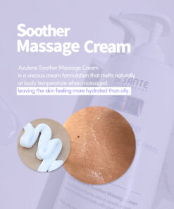 Dr.Sante Azulene Soother Massage Cream (1000ml) body massage, facial massage cream, RF cream, beauty device cream, technique cream