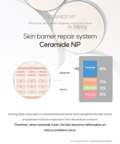 Dr. Sante Azulene Soother BB Cushion (15g) Moisturizing and close-fitting perfect skin fit azulene ingredietn based airless BB cushion Makeup and skincare at the same time! cushion that helps soothe the skin after facial treatment #azulene base #thinlayer cover #healthy skin Dr. SANTE – KOREA NO.1 AESTHETIC BRAND Loved by Korean estheticians and K-beauty customers Beautiful skin starts from here. | You’ll hear the difference in your skin – with Dr. SANTE Dr. Sante Azulene Soother BB Cushion Ingredients : Chamomile Flower Water, Propanediol, Cetyl Ethylhexanoate, Caprylic/Capric Triglyceride, Titanium Dioxide, Butylene Glycol, Ethylhexyl Salicylate, Butyloctyl Salicylate, Phenyl Trimethicone, Cetearyl/PPG-10/1 Dimethicone, Polyglyceryl-6 Polyricinoleate, Ethylhexyl Palmitate, Purified Water, 1,2-Hexanediol, Disteardimonium Hectorite, Diisostearyl Malate, Sorbitan Sesquioleate, Zinc Oxide, Magnesium Sulfate, Beeswax, Ethoxy Diglycol, Panthenol, Lactobacillus Ferment Lysate, Evening Primrose Oil, Fragrance, Rosehip Extract, Mica, HDI/Trimethylol Hexyllactone Crosspolymer, Yellow Iron Oxide, Caprylyl Glycol, Aluminum Hydroxide, Triethoxycaprylylsilane, Tocopheryl Nicotinate, Red Iron Oxide, Ethylhexylglycerin, Methyldiisopropylpropionamide, Linseed Oil, Black Iron Oxide, Disodium EDTA, Sorbitan Laurate, Benzyl Salicylate, Silica, Hydrolyzed Chondrus Crispus/Chondrus Gum, Glycerin, Sodium Hyaluronate, Guaiazulene, Hydroxyethylcellulose, Acetyl Dipeptide-1 Cetyl Ester, Sodium Hyaluronate Crosspolymer, Hydrolyzed Hyaluronic Acid, Hydroxypropyltrimonium Hyaluronate, Ceramide NP, Tetracarboxymethyl Hexanoyl Dipeptide-12, Hyaluronic Acid, Sodium Acetylated Hyaluronate