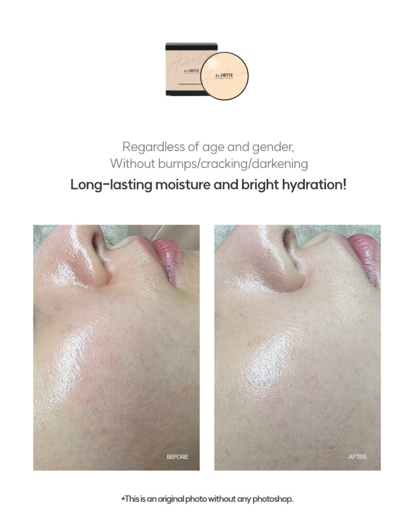 Dr. Sante Azulene Soother BB Cushion (15g) Long-lasting moisture and bright hydration!