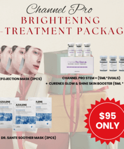 [Holiday Special] Channel Pro Brightening Hyperpigmentation 3-treatment package sale Log in or register now to access special pricing. What is included?