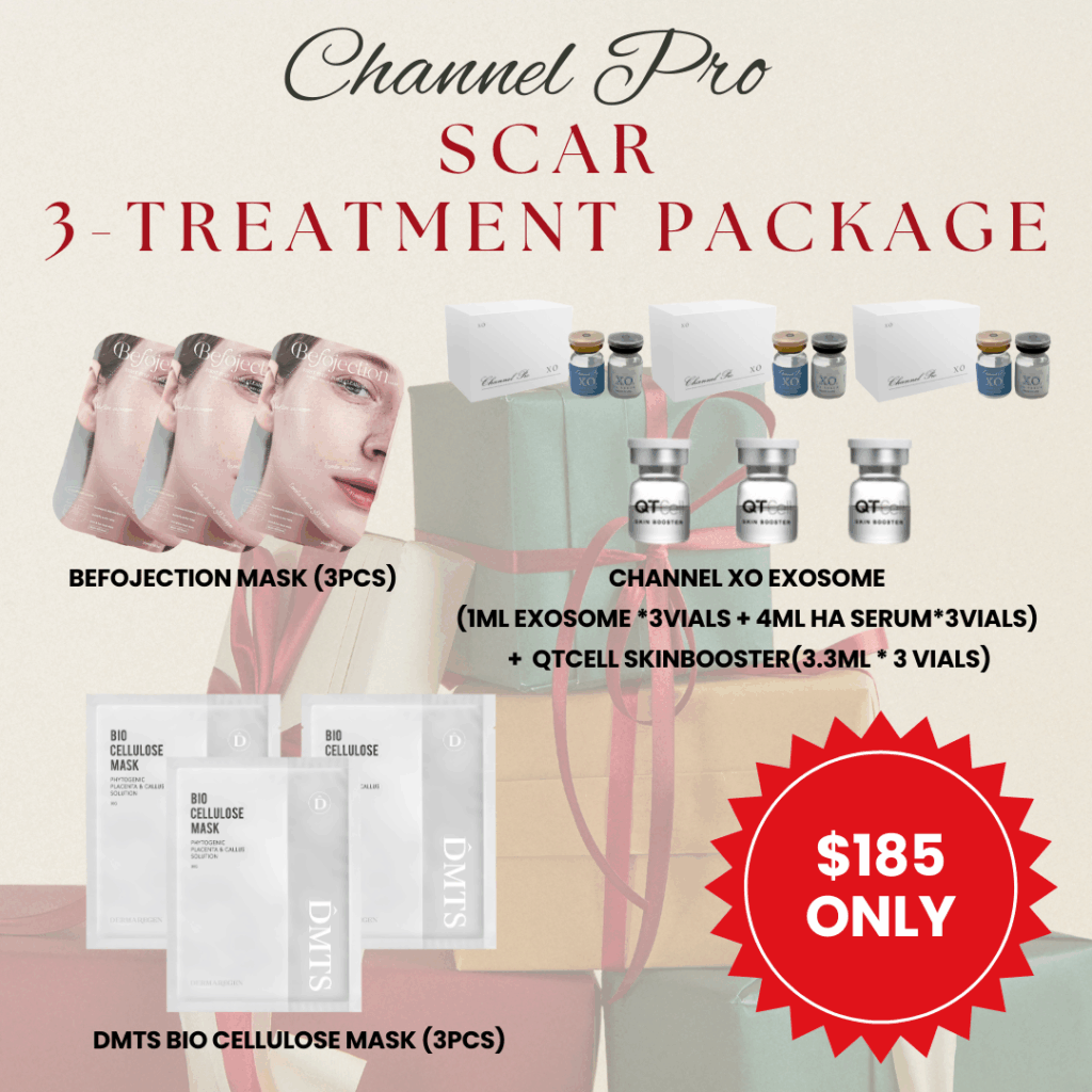 [Holiday Special] Channel Pro Scars & Stretch marks 3-treatment package sale Log in or register now to access special pricing.