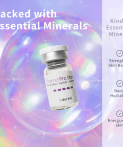 Channel Pro Stem+ (5ml*3vials) Triple Exosome Serum Skin Wrinkles | Elasticity | Regeneration Channel Pro Stem+ is an ampoule designed to support skin regeneration, enhance luminosity, and harmonize uneven skin tone. Formulated with stem cell conditioned media, plant-derived extracellular vesicles, amino acids, and multi-vitamins, it delivers soothing, moisturizing, and revitalizing benefits. Safe, stable, and non-irritating — ideal for microchanneling and professional skin treatments. Channel Pro Stem+ (5ml*3vials) Key Features Advanced Regeneration Support Formulated with Human Adipose Stem Cell Conditioned Media and dual plant-derived Extracellular Vesicles (Apple & Grape) to boost skin recovery and radiance. Luminosity & Tone Harmonizing Helps brighten dull skin, improve skin tone uniformity, and enhance overall clarity. Soothing & Strengthening Amino acids, vitamins (B-complex, niacinamide, folic acid), and minerals support skin barrier strengthening while providing a calming effect. Channel Pro Stem+ (5ml*3vials) Key Ingredients Benefits Regeneration & Skin Repair Human Adipose Stem Cell Conditioned Media Supports cellular communication, improves recovery, and boosts skin vitality. Malus Domestica Extracellular Vesicles / Vitis Vinifera EVs Plant-derived EVs rich in antioxidants; help improve skin texture, luminosity, and resilience. Brightening & Tone Correction Niacinamide Improves uneven tone, supports barrier, reduces dullness. Folic Acid / Inositol Helps with skin metabolism and improved radiance. Hydration & Skin Barrier Support Calcium chloride, Sodium chloride Mineral balance + hydration retention. Amino Acids (Arginine, Glycine, Alanine, Proline, etc.) Strengthen barrier, improve elasticity, maintain moisture. Antioxidant + Anti-stress Support Vitamins B1, B2, B3, B5, B6 Protects against oxidative stress and helps maintain healthy skin conditioning. pH & Cellular Balance HEPES (Hydroxyethylpiperazine Ethane Sulfonic Acid) Skin-conditioning buffer to maintain an optimal environment. Channel Pro Stem+ Ingredients Water · Human Adipose Stem Cell Conditioned Media · Malus Domestica Extracellular Vesicles · Vitis Vinifera Extracellular Vesicles · 1,2-Hexanediol · Calcium Chloride · Sodium Chloride · Sodium Phosphate · Arginine HCl · Cystine · Glutamine · Glycine · Histidine HCl · Isoleucine · Leucine · Lysine HCl · Methionine · Phenylalanine · Serine · Threonine · Tryptophan · Valine · Folic Acid · Inositol · Niacinamide · Calcium Pantothenate · Pyridoxine HCl · Riboflavin · Thiamine HCl · Glucose · Hydroxyethylpiperazine Ethane Sulfonic Acid · Sodium Pyruvate · Sodium Bicarbonate · Alanine · Asparagine · Aspartic Acid · Cysteine HCl · Glutamic Acid · Proline Channel Pro Stem+ Precautions Avoid contact with eyes. If contact occurs, rinse thoroughly with water. Store in a cool, dry place away from direct light. Keep out of reach of children. Use immediately after opening the vial for best quality.