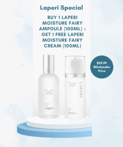 [Laperi Special] Buy 1 Laperi Moisture Fairy Ampoule (100ml) Exp. 2026/06 + Get 1 Laperi Moisture Fairy Cream Exp. 2026/11FREE