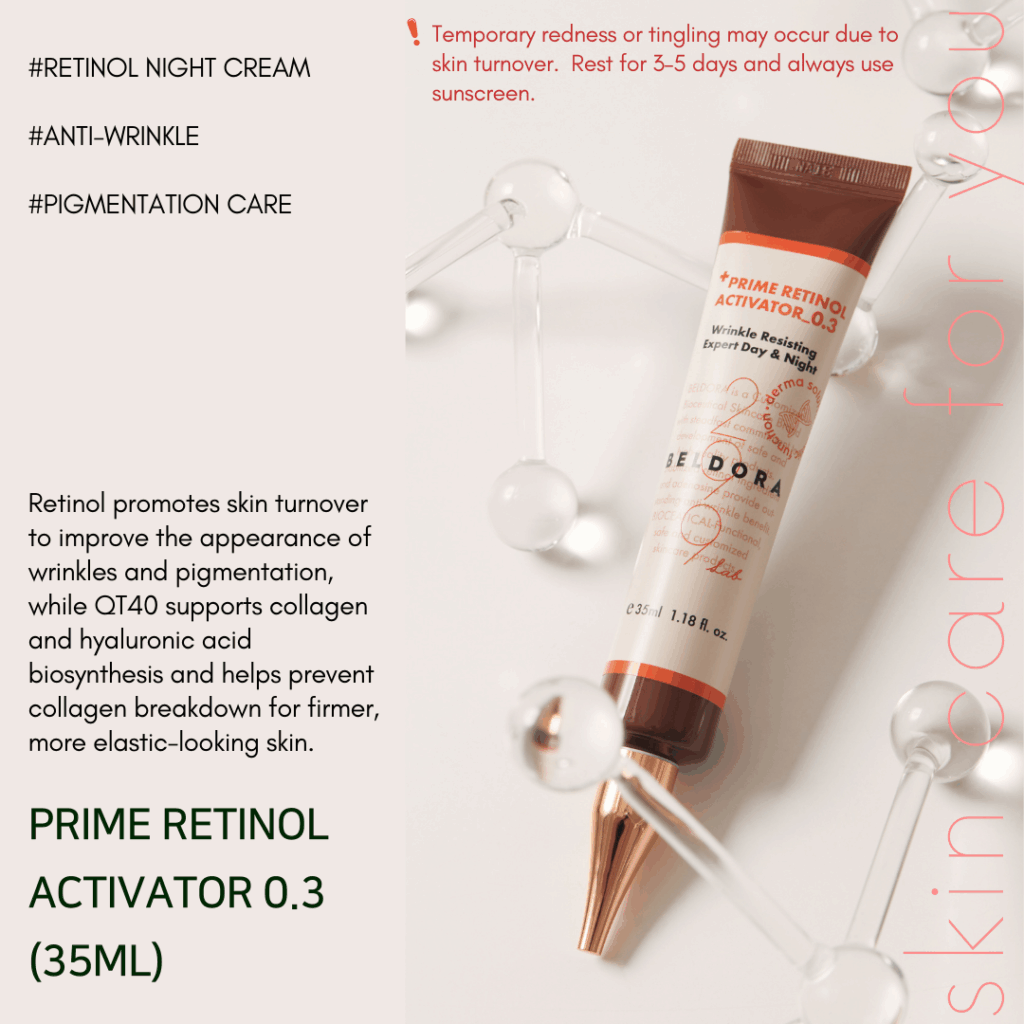 Firm & Tightening Care Bundle – Skin care resolution sale Login or register to see special pricing An advanced MGF (Multi growth factors) growth factor complex supports skin renewal, while retinol and QT40 help enhance collagen for visibly firmer, tighter, and more elastic looking skin. What is included? Rebloom Luxury Bubble Toner (200ml) Luxury Pink Serum (50ml) Beldora Prime Retinol Activator 0.3 (35ml)