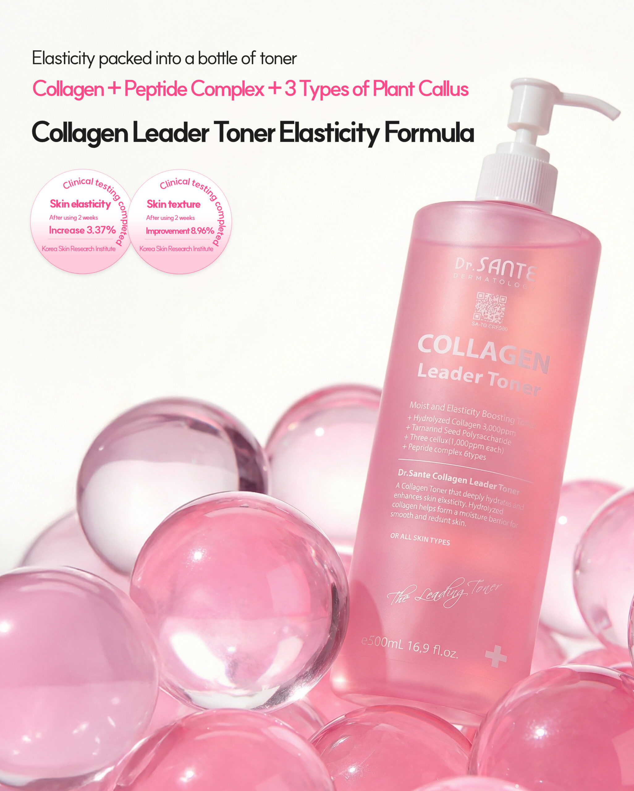 Dr.SANTE COLLAGEN LEADER TONER (200ml) - Image 2