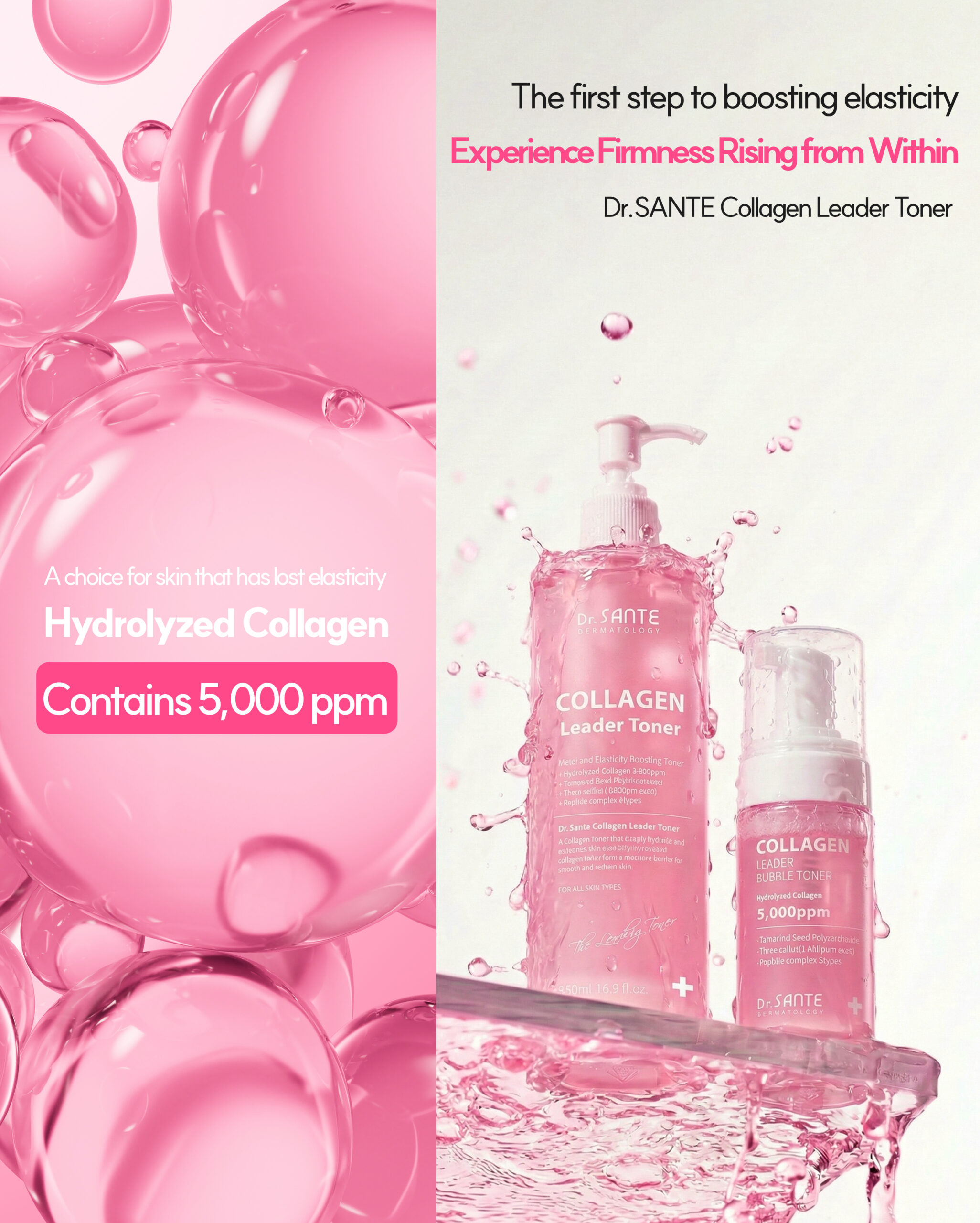 Dr.SANTE COLLAGEN LEADER TONER (200ml) - Image 5