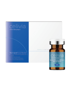 Celivia Root Signal Scalp Booster (5ml * 10vials) A signal-based booster for hair growth support.  Celivia root signal booster is a scalp-focused solution designed to deliver growth-related signals to hair follicles. Low-irritation formula | Fragrance-free | Microchanneling friendly  THE PURE SIGNAL - 90% High-Purity Delivery Contains 90% Leuconostoc-derived Extracellular vesicles (EVs). Maximizes intercellular signaling to precisely deliver active ingredients to target cells. THE ENERGY VITALITY - Root Anchorage & Charge High-concentration blend of Panthenol(1.0%), Caffeine (0.5%), Biotin, and Arginine for immediate scalp vitality CYCLE REBOOT - Growht Phase Extension 8 peptide complex and 2 growth factors actively intervene in the hair cycle to activate growth signals Key functions Extracellular vesicle-based signaling apporach Supports a healthy hair growth environment Focused on signal delivery where hair growth begins Key Ingredients Leuconostoc-derived extracellular vesicles (EVs 90%) - signal delivery Caffein, Biotin, Niacinamide- scalp condition support 8 Peptide complex & growth factors - follicle-related signaling support Beta-glucan & centella extract - scalp calming and protection Ingredients Leuconostoc Extracellular Vesicles, Butylene Glycol, 1,2-Hexanediol, Water, Panthenol, Caffeine, Arginine, Niacinamide, Carbomer, Sodium Hyaluronate, Biotin, Glycerin, Centella Asiatica Leaf Extract, Copper Tripeptide-1, Sodium PCA, Caprylyl Glycol, Potassium Phosphate, Beta-Glucan, Tripeptide-1, Acetyl Hexapeptide-8, Hexapeptide-9, Palmitoyl Pentapeptide-4, Palmitoyl Tetrapeptide-7, Palmitoyl Tripeptide-1, Nonapeptide-1, Disodium Phosphate, Sodium Chloride, sh-Oligopeptide-1, Nonapeptide-29, Methionyl sh-Polypeptide-3, Decapeptide-40, Potassium Chloride
