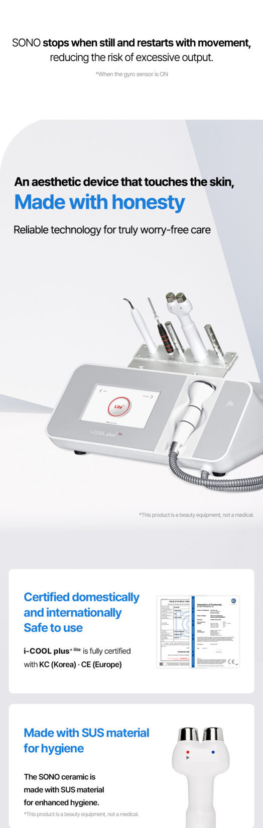 i-Cool Plus+ light_multi-functional beauty device