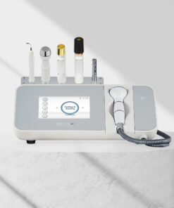 HYSONIC IOT - Scrubber, HIFU, QuadSono, RF, Cooling&heating Professional account required to purchase, Login for pricing All-in-one aesthetic equipment (*Cart is not included) Skin texture care, Moisture care, Elasticity care, Skin balancing care, Soothing Care Warranty from manufacturer 1 year from the date of manufacture 5 different hand pieces  BLT - Skin scrubber with the vibration of 60,000 ~65,000Hz Quad Sono (ultrasound) - 1Mhz, 3Mhz, 10Mhz, 17Mhz cross output  HIFIT - HIFU for forehead, chin, and cheeks - Choose between 1 way / 2 way / 3way catridges 1way HIFIT - choose from 1.5/3.0/4.5/6.0mm 2way HIFIT - fixed 1.5/4.5mm 3way HIFIT - fixed 1.5/3.0/4.5mm WF-bipolar RF radio frequency Cooling & Heating - Cryo function with temperature control from -15°C ~ 45°C ( 5°F ~ 113°F) Caution This product is a beauty equipment. Please refrain from using it for any purpose other than beauty care. Avoid use on children, pregnant, breastfeeding women. Avoid use on people require health precautions, such as having pacemaker device implants history of severe illness outpatient treatment Remove metal accessories such as necklaces, earrings etc. before use. Avoid use on areas with skin disease such as wounds infection and boils. Use carefully on dental treatment areas such as implants nerve treatments orthodontics as sensitivity may occur. Use carefully on areas where the thyroid gland and nerves pass. Avoid use on pupils (eyes) and the area just above the eyelids. Before applying the product to the customer's skin, always check the condition of the contact surface first (temperature, foreign substances, etc.) Make sure that the handpiece head (tip) is in close contact with the skin. Use carefully, as prolonged use on one area may cause skin irritation. Within 7 days after treatment, avoid activities that may irritate the skin, such as sauna, steaming and exfoliation. Be careful about downtime before and after using this product in parallel with filler, botox procedures. (ex. 3months after the procedure > this product > 7 days after the procedure) Using in parallel with laser procedures, this product can be used without any downtime before or after. It is recommended to consult with a medical professional before undergoing any cosmetic procedures. Please use the product after checking the cosmetic surgeries, diseases treatment history of person receiving the care. Product Care Do not modify or disassemble, repair the product. If the user modifies disassembles repairs the products, free A/S service cannot be provided within the warranty period, therefore be sure to use the designated A/S center. Do not wash or immerse the product in water. Be careful as it may cause electric shock malfunction. Do not touch the product or plug with wet hands, or pull the cord. Be careful as there is a risk of injury due to fire·electric shock. Be careful as the strong impact or drop of the product can cause malfunction. Disinfect or sterilize the product with alcohol after use. Be careful as scratches·discoloration·contamination may occur depending on the material. Use a soft cloth to disinfect the product. Be careful not to use a rough cloth or wipe the surface strongly as this may damage the product. For detailed product care·A/S services, follow the manufacturer's warranty regulations. Product specification Size : W430 X H170 X D270 mm Package size : W495 X H250 X D430mm Product package weight :8.5kg (18.74 lb) Input voltage : AC110~240V, 60Hz 0.9A Output voltage : DC 42V1.72A. 12V1.5A, 90W LCD panel 7inch (800X480px)