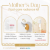 Mother's Day Sale_Rebloom Radiance Kit Login to see special pricing Post-care radiance kit! Glow & Repair Re:BL Skintox Wrinkle Fit Expert (5 Sheet Masks) Rebloom Luxury Skin Repair Cream (100g) Laperi Calming Phyto Gel Mist (50ml) – FREE (Expires 05/26/2026) A perfect combination of brightening and lifting sheet masks paired with a soothing, skin-repair cream that helps strengthen the skin barrier—all in one set. Plus, enjoy a FREE calming phyto gel mist for an extra boost of hydration and soothing care. Ideal for post-treatment calming care or daily home skincare routines. How to Use Spray the Laperi mist during the toner step or use it throughout the day whenever your skin needs hydration and soothing. In the evening, apply the Skintox Wrinkle Fit sheet mask for firming and brightening care. Finish with the Repair Cream to complete your nighttime skincare routine.