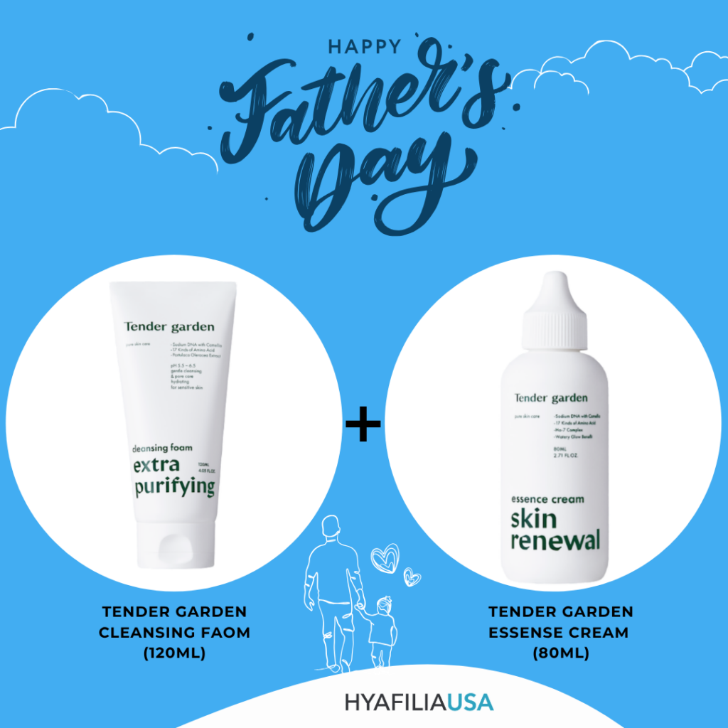 Father's day Special - Tender Garden Cleansing Foam + Essence Cream Tender garden Extra Purifying Cleansing Foam (120ml) Tender Garden Skin Renewal Essence Cream (80ml) Give Dad the gift of Glowtox. Start with gentle, hydrating cleansing using Tender Garden Cleansing Foam, followed by a lightweight Essence Cream that delivers lasting moisture without feeling heavy. Moisture Cleansing Without Inner Tightness.