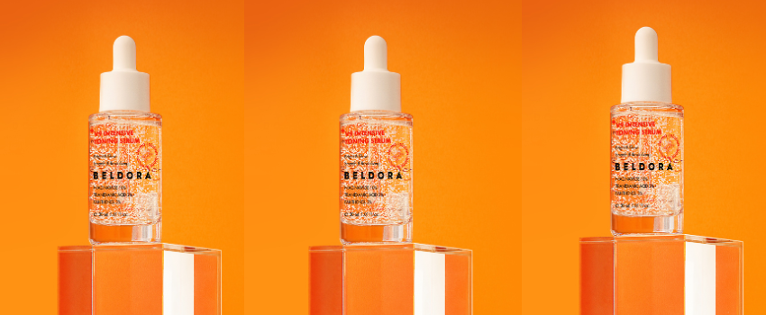 Beldora V9 Intensive Toning Serum (30ml) Korean aesthetic skincare. K beauty skincare. A high-performance brightening serum formulated with 10% Niacinamide and Tranexamic Acid to visibly improve dark spots, uneven skin tone, and dullness while delivering lasting hydration. Beldora V9 Intensive Toning Serum provides skin brightening and clearing benefits. Leaves the skin moisturized and smooth. Beldora V9 Intensive Toning Serum Key Ingredients 10% Niacinamide A high-concentration brightening ingredient that helps visibly improve uneven skin tone by reducing melanin transfer. It promotes a clearer, more radiant complexion while strengthening the skin barrier. 2% Tranexamic Acid Helps visibly reduce the appearance of dark spots, melasma, and hyperpigmentation by minimizing the factors that contribute to excess melanin production. Gentle enough for daily use, even on sensitive skin. 2% Panthenol Pro-Vitamin B5 deeply hydrates the skin while reinforcing the moisture barrier, helping maintain long-lasting hydration and a healthy, supple complexion. Glutathione A potent antioxidant that helps defend the skin against free radical damage, supports a brighter, more even skin tone, and promotes firmer, healthier-looking skin. Complete Your V9 Brightening Routine V9 Intensive Toning Serum Daily Brightening Care with 10% Niacinamide Helps improve the appearance of dark spots, uneven skin tone, and dullness while providing lasting hydration. Vitamin C20 Serum High-Potency Pure Vitamin C Night Care Formulated with concentrated pure Vitamin C to help improve skin radiance and promote a smoother, more even-looking complexion overnight. V9 Progen Activator Brightening, Firming & Anti-Wrinkle Care A multi-benefit formula enriched with vitamins and adenosine to help brighten, firm, and improve the appearance of fine lines. V9 Glow Sunscreen Brightening + Anti-Wrinkle + UV Protection A multifunctional sunscreen that provides broad-spectrum UV protection while helping improve skin radiance and the appearance of fine lines. Beldora V9 Intensive Toning Serum Ingredients Water, Niacinamide, Glycerin, Isopentyldiol, 1,2-Hexanediol, Panthenol, Tranexamic Acid, 2,3-Butanediol, Mannitol, Microcrystalline, Cellulose, Glyceryl Glucoside, Acrylates/C10-0 Alkyl Acrylate Crosspolymer, Tromethamine, Ethylhexylglycerin, Hydrolyzed Sclerotium Gum, Zea Mays (Corn) Starch, Disodium EDTA, Titanium Dioxide, Glucose, Biosaccharide Gum-1, Sodium Levulinate, Glyceryl Caprylate, p-Anisic Acid, Citric Acid, Sodium Citrate, Glutathione