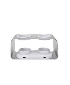 HISONIC CORDLESS Device Holder/Charger Charging cable : C-Type Input Voltage - 5v 2a Key Features Holds two beauty devices at the same time. Features a built-in USB charger line inside the holder. Charges the devices safely while they rest.