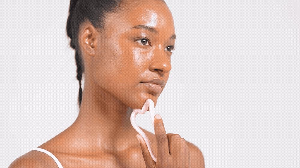 ## CCLING Home Care Routine **Repeat each movement 3–6 times.** Experience a complete facial core care routine with **stretching, facial training, lymphatic care, and relaxing massage.** ### Stretching **Step 1.** Using the **Heart Zone**, glide upward from the chin to in front of the ear. **Step 2.** Using one side of the **Heart Zone**, gently press the front cheek and lift upward. **Step 3.** Glide upward from the lower forehead to the hairline, then toward the temples with the **Heart Zone**. --- ### Face Training **Jaw & Cheek Lifting** **Step 1.** Lift along the jawline using one side of the **Heart Zone**. **Step 2.** Gently press beneath the cheek and glide upward toward the ear. **Step 3.** Sweep upward along the side of the face with the **Heart Zone**. --- ### Lymphatic Care **Step 4.** Roll along the side of the jaw using gentle circular motions. **Step 5.** Glide downward along the neck to support lymphatic drainage. --- ### Facial Contour Care **Step 6.** Using the **Core Zone**, glide from the chin to below the ear. Repeat over the cheekbone area. **Step 7.** Sweep from the center of the forehead toward the temples with the **Core Zone**. **Step 8.** Glide upward from beneath the chin toward the side of the cheek using the **Core Zone**. --- ### Relaxing Care **Step 1.** Using the **Ring Zone**, gently press above the eyelid from the inner to the outer corner three times. **Step 2.** Close your eyes and softly glide the **Ring Zone** across the eyelid toward the outer corner. **Step 3.** Massage the scalp with the **Heart Zone** to help release tension and promote relaxation. 