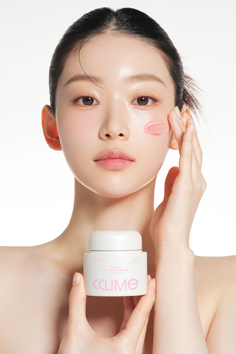 CCLIME CoreSet Activator Ampoule 100ml The Perfect Pairing for Prospin All the synergy your device needs, in one activator ampoule. Designed to work seamlessly with your device—from smooth glide and close contact to enhanced firmness and hydration. A synergistic formula created with both device performance and skin care in mind. 1. Prospin Device Synergy Formulated to provide a smooth, seamless glide that complements the Prospin’s Spin and Sharper modes. 2. Continuous Contact Layer Its lightweight, elastic texture smoothly fills the space between the skin and device, helping maintain consistent contact and effortless movement throughout the treatment. 3. Multi-Care for Firmness & Hydration Helps care for skin firmness, hydration, and texture all at once—from the surface to deeper layers of the skin. 4. Designed to Enhance Ingredient Absorption Powered by Skin Modulation Tech™, an advanced absorption technology designed to create an optimal professional aesthetic environment for effective ingredient delivery. MICRO CHOLESTEROL CAPSULE Micro Cholesterol Capsules that awaken the skin upon release. Cholesterol-based microcapsules burst upon contact with the skin, helping support the skin barrier and enhance close contact between the skin and device, creating an ideal environment for smooth energy delivery during device treatments. NO SYNTHETIC COLORANTS A naturally derived pink hue. The soft pink color comes from naturally derived ingredients, with no synthetic colorants. CCLIME CoreSet Activator Ampoule 100ml Ingredients: WATER, PROPANEDIOL, GLYCERIN, METHYL TRIMETHICONE, NIACINAMIDE, PANTHENOL, 1,2-HEXANEDIOL, AMMONIUM ACRYLOYLDIMETHYLTAURATE/VP COPOLYMER, BUTYLENE GLYCOL, POLYPROPYLSILSESQUIOXANE, DIPROPYLENE GLYCOL, HYDROXYACETOPHENONE, DIMETHICONE/VINYL DIMETHICONE CROSSPOLYMER, ETHYLHEXYLGLYCERIN, GINKGO BILOBA LEAF EXTRACT, HYDROGENATED LECITHIN, CAFFEINE, HYDROGENATED POLYISOBUTENE, CHOLESTERYL NONANOATE, CHOLESTERYL CHLORIDE, CHOLESTERYL ISOSTEARATE, CETEARYL OLIVATE, SORBITAN OLIVATE, ADENOSINE, DISODIUM EDTA, CENTELLA ASIATICA EXTRACT, FICUS CARICA (FIG) FRUIT EXTRACT, CYANOCOBALAMIN, CYAMOPSIS TETRAGONOLOBA (GUAR) GUM, CERAMIDE NP, AGAR, CAPRYLYL GLYCOL, GLYCINE SOJA (SOYBEAN) SEED EXTRACT, SILICA, TOCOPHEROL, RESVERATROL, HYDROLYZED COLLAGEN, PHLORETIN, TETRAHYDROPIPERINE, XANTHAN GUM, COLLAGEN AMINO ACIDS, ACETYL HEXAPEPTIDE-8, ARGININE, COPPER TRIPEPTIDE-1, PALMITOYL TETRAPEPTIDE-7, NONAPEPTIDE-1, ANEMARRHENA ASPHODELOIDES ROOT EXTRACT, TRIPEPTIDE-1, PALMITOYL PENTAPEPTIDE-4, PALMITOYL TRIPEPTIDE-1, HEXAPEPTIDE-9, SODIUM DNA, LEUCONOSTOC/RADISH ROOT FERMENT FILTRATE, HYDROLYZED ELASTIN